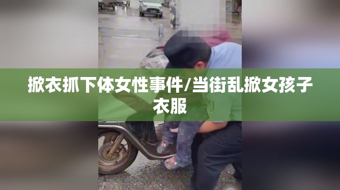 掀衣抓下体女性事件/当街乱掀女孩子衣服