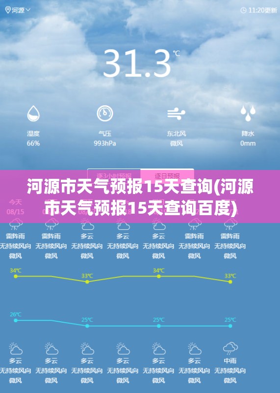 河源市天气预报15天查询(河源市天气预报15天查询百度)