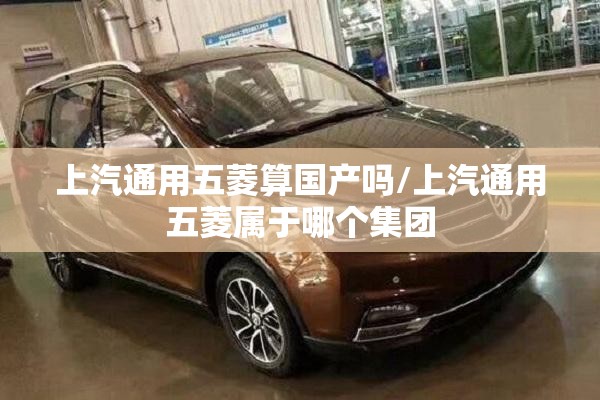 上汽通用五菱算国产吗/上汽通用五菱属于哪个集团