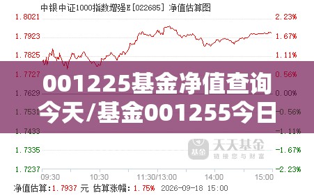001225基金净值查询今天/基金001255今日净值