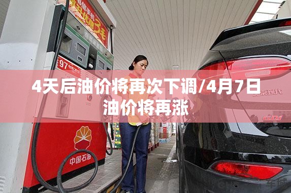 4天后油价将再次下调/4月7日油价将再涨