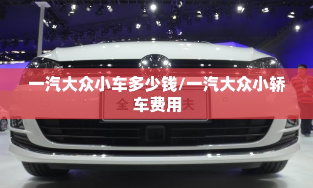 一汽大众小车多少钱/一汽大众小轿车费用