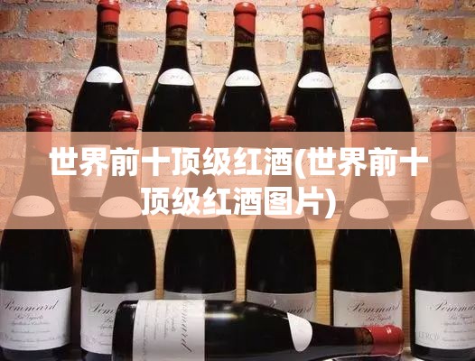 世界前十顶级红酒(世界前十顶级红酒图片)