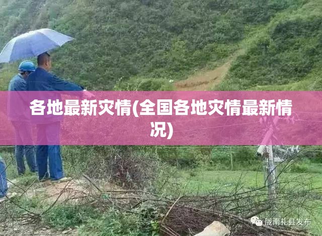 各地最新灾情(全国各地灾情最新情况)