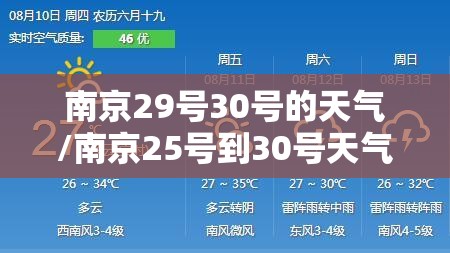 南京29号30号的天气/南京25号到30号天气穿衣指南