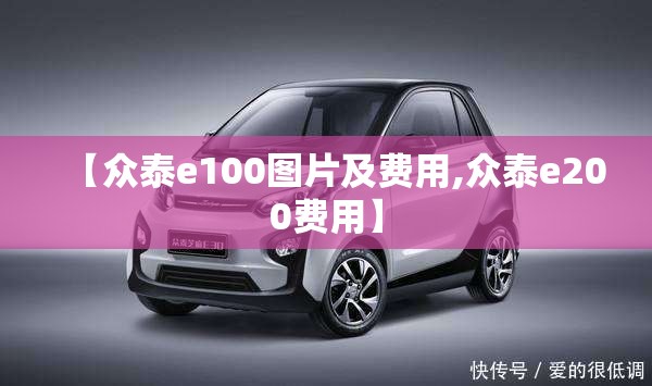 【众泰e100图片及费用,众泰e200费用】 【众泰e100图片及费用,众泰e200费用】