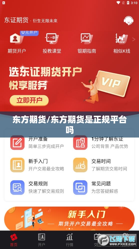 东方期货/东方期货是正规平台吗