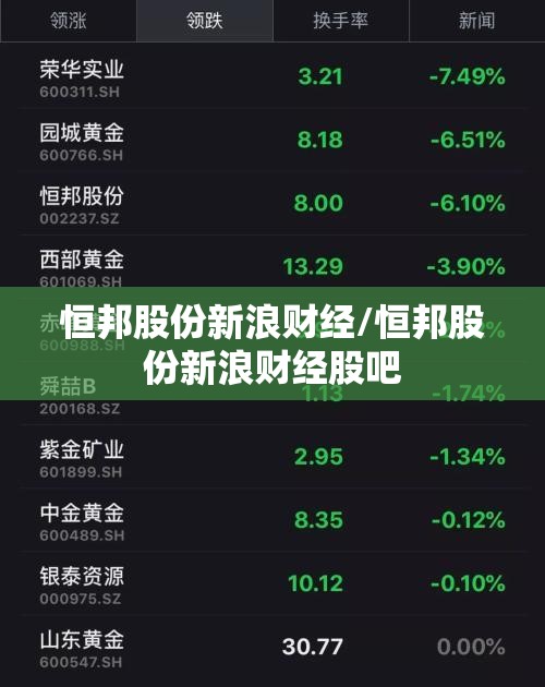 恒邦股份新浪财经/恒邦股份新浪财经股吧