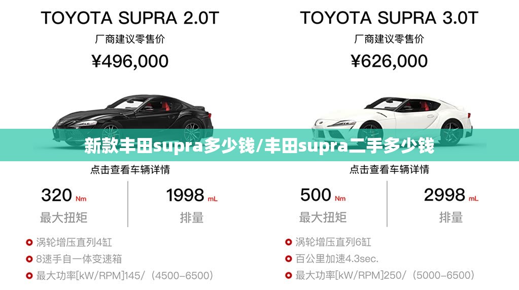 新款丰田supra多少钱/丰田supra二手多少钱