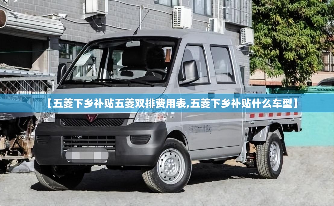 【五菱下乡补贴五菱双排费用表,五菱下乡补贴什么车型】