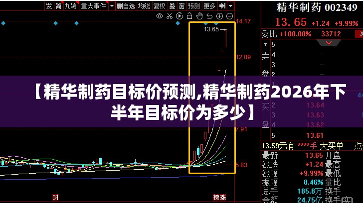 【精华制药目标价预测,精华制药2026年下半年目标价为多少】