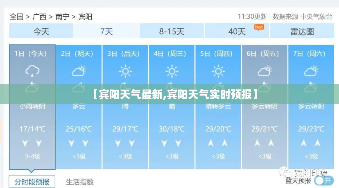 【宾阳天气最新,宾阳天气实时预报】 【宾阳天气最新,宾阳天气实时预报】