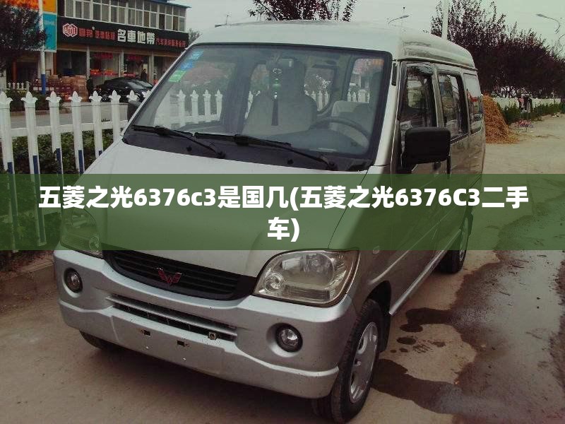 五菱之光6376c3是国几(五菱之光6376C3二手车)
