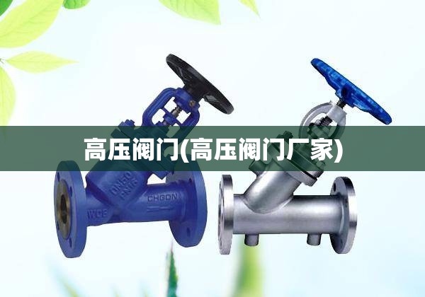 高压阀门(高压阀门厂家)