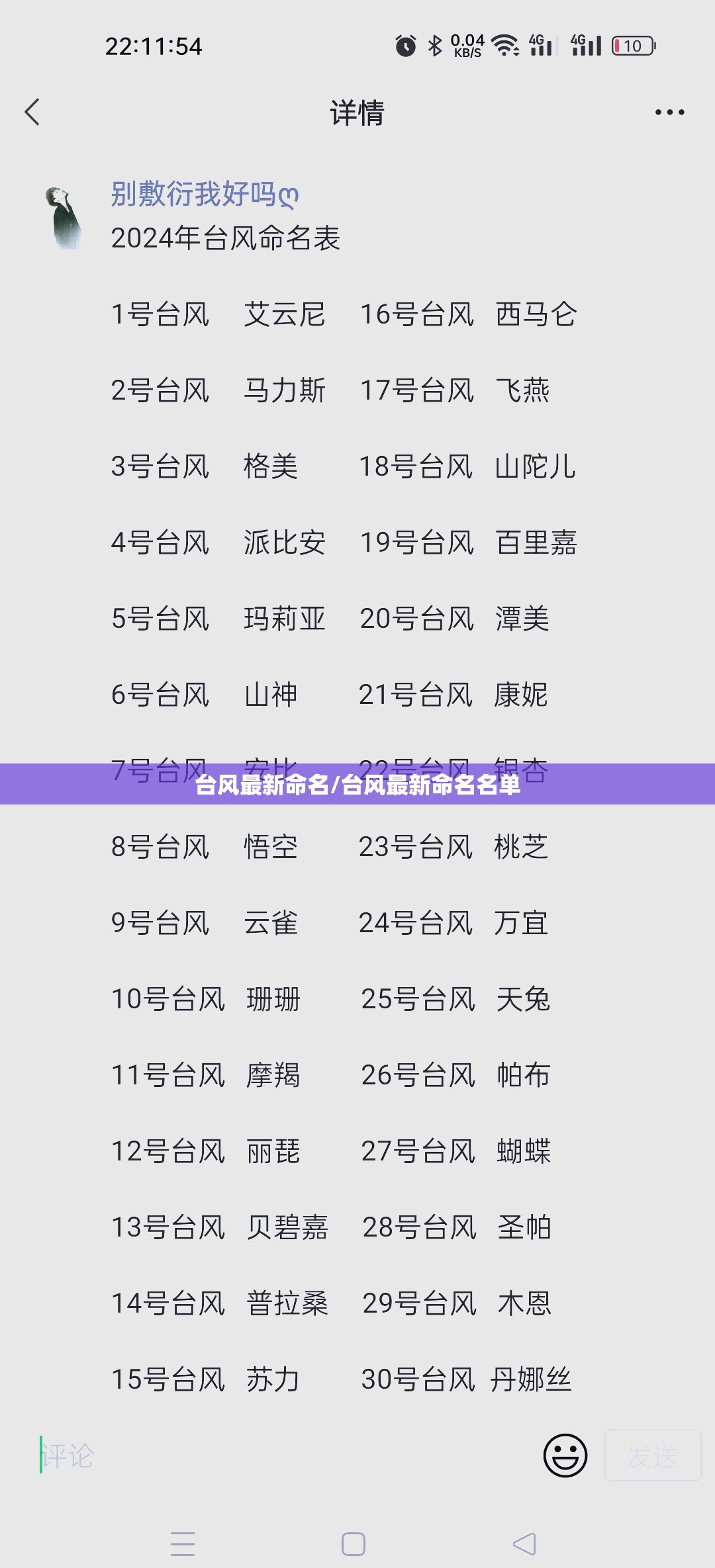 台风最新命名/台风最新命名名单 台风最新命名/台风最新命名名单