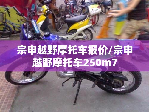 宗申越野摩托车报价/宗申越野摩托车250m7