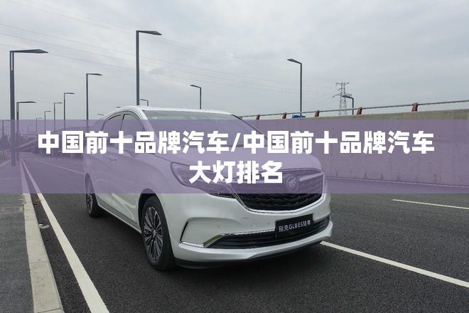 中国前十品牌汽车/中国前十品牌汽车大灯排名