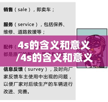 4s的含义和意义/4s的含义和意义是什么