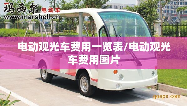 电动观光车费用一览表/电动观光车费用图片