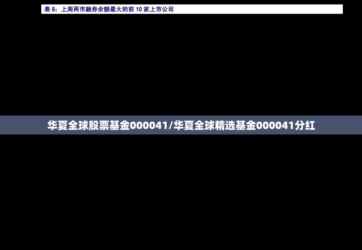 华夏全球股票基金000041/华夏全球精选基金000041分红