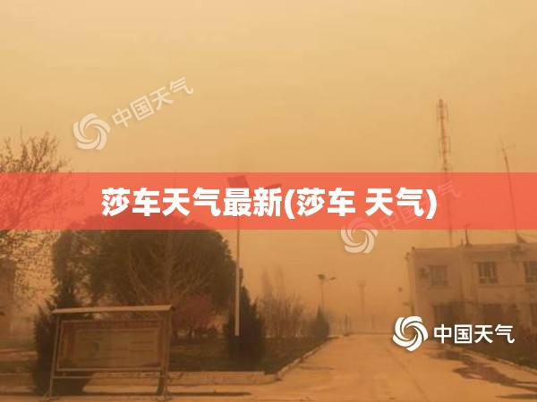 莎车天气最新(莎车 天气)
