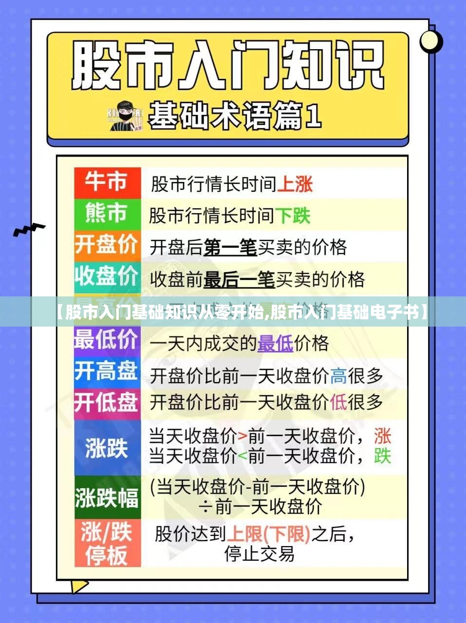 【股市入门基础知识从零开始,股市入门基础电子书】