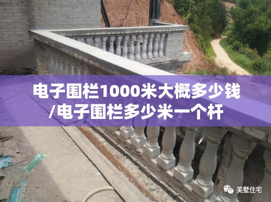 电子围栏1000米大概多少钱/电子围栏多少米一个杆