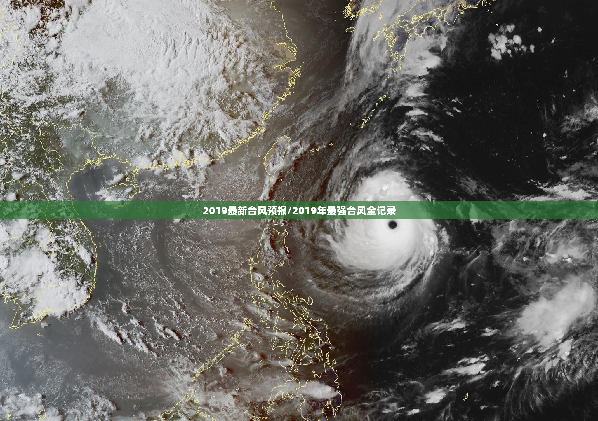 2019最新台风预报/2019年最强台风全记录