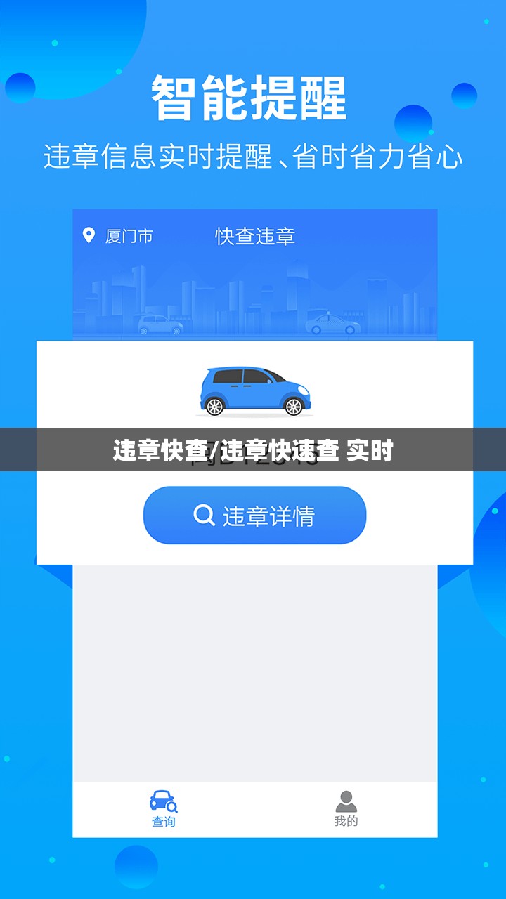违章快查/违章快速查 实时