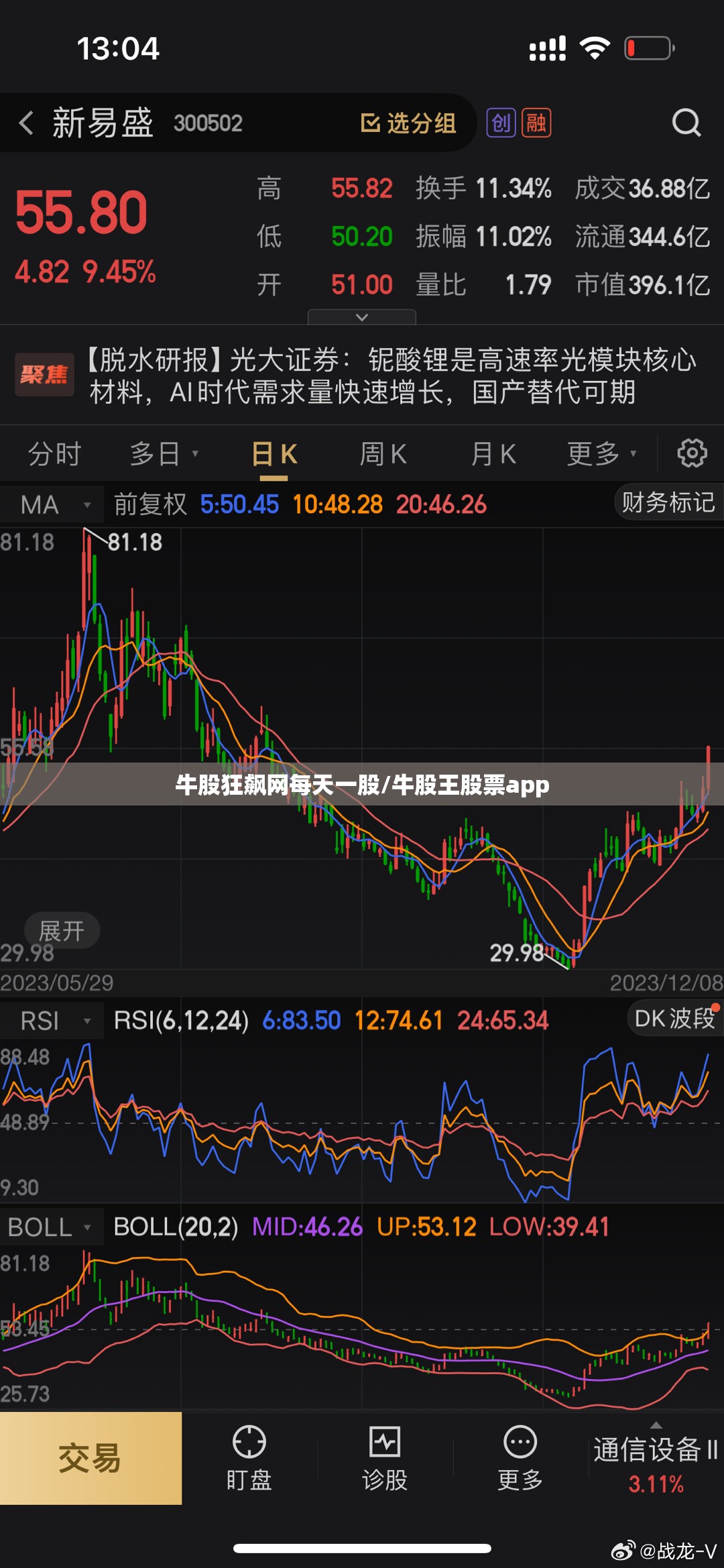 牛股狂飙网每天一股/牛股王股票app