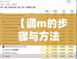 【调m的步骤与方法,调模不动最简单三个步骤详解】 【调m的步骤与方法,调模不动最简单三个步骤详解】