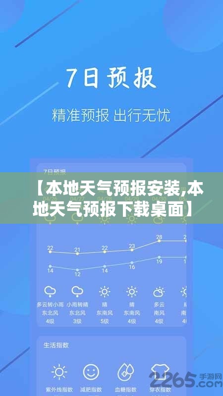 【本地天气预报安装,本地天气预报下载桌面】