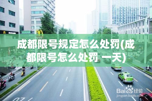 成都限号规定怎么处罚(成都限号怎么处罚 一天)