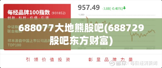 688077大地熊股吧(688729股吧东方财富)