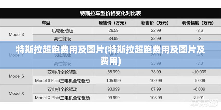特斯拉超跑费用及图片(特斯拉超跑费用及图片及费用)