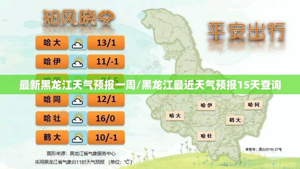 最新黑龙江天气预报一周/黑龙江最近天气预报15天查询