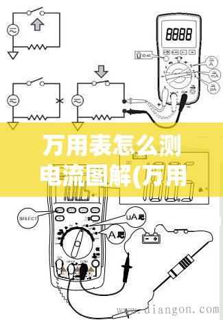 万用表怎么测电流图解(万用表怎么测电流图解大全)