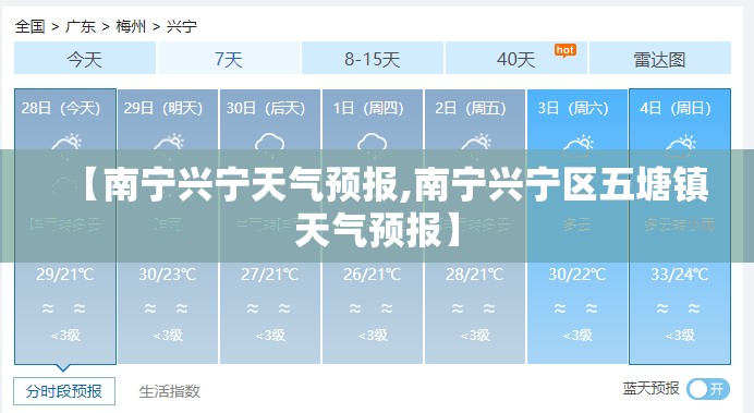 【南宁兴宁天气预报,南宁兴宁区五塘镇天气预报】 【南宁兴宁天气预报,南宁兴宁区五塘镇天气预报】