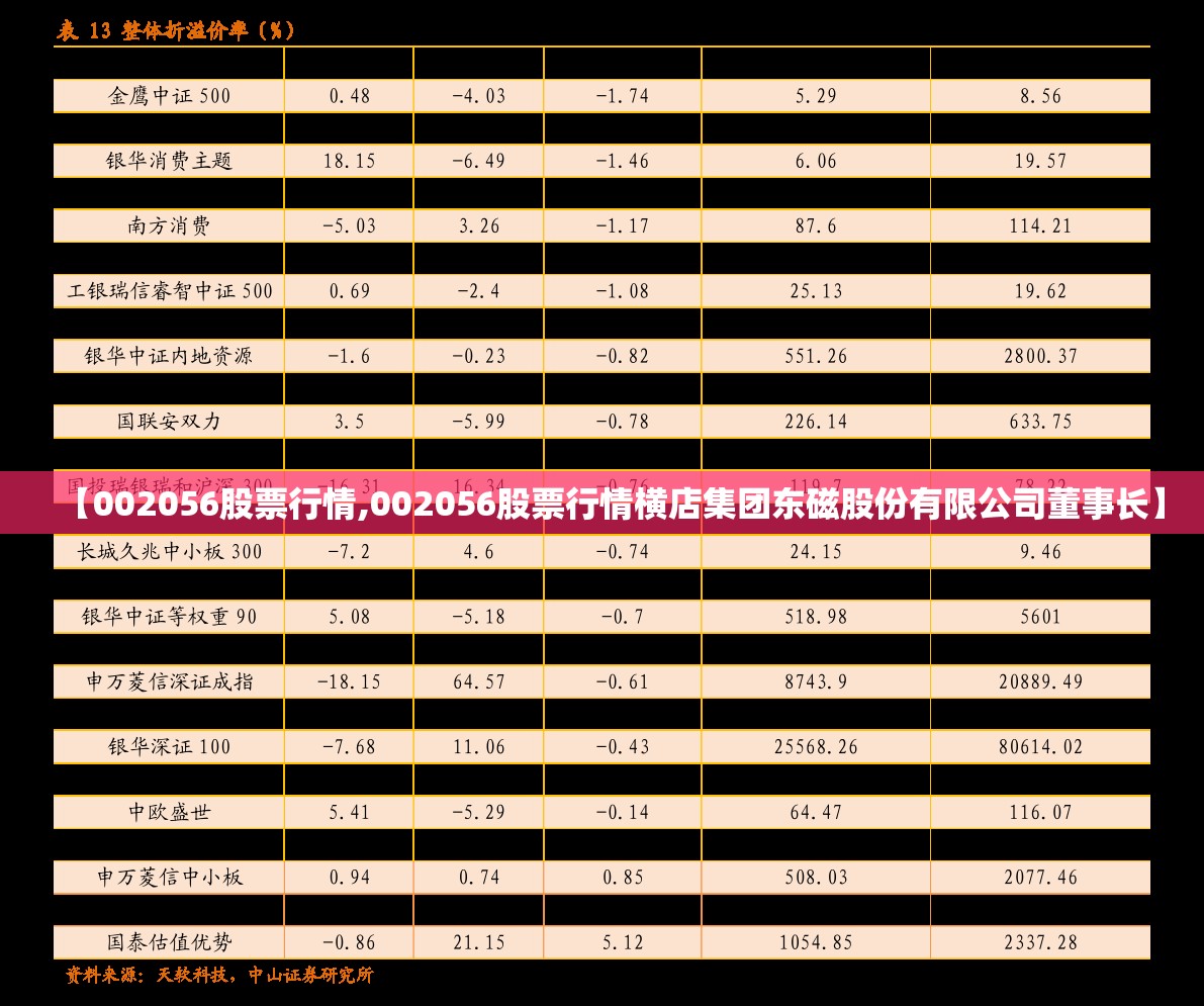 【002056股票行情,002056股票行情横店集团东磁股份有限公司董事长】