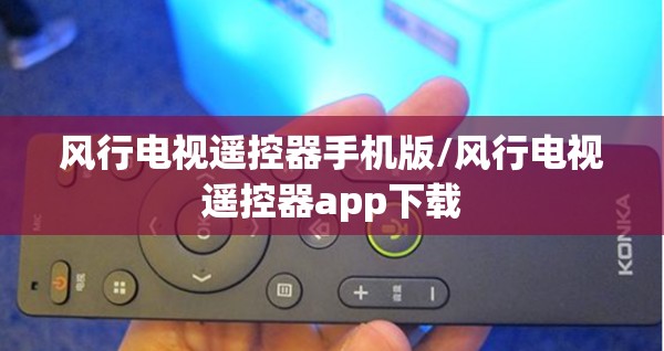 风行电视遥控器手机版/风行电视遥控器app下载