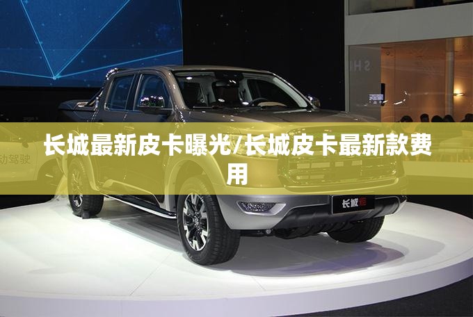 长城最新皮卡曝光/长城皮卡最新款费用