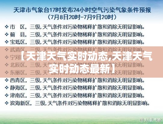 【天津天气实时动态,天津天气实时动态最新】