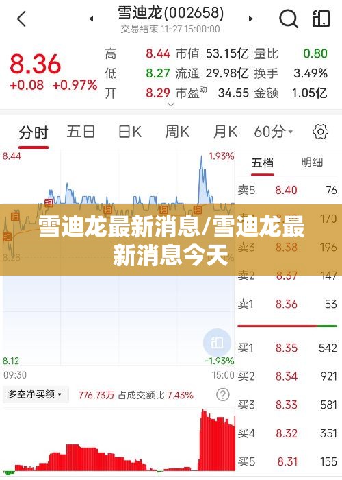 雪迪龙最新消息/雪迪龙最新消息今天