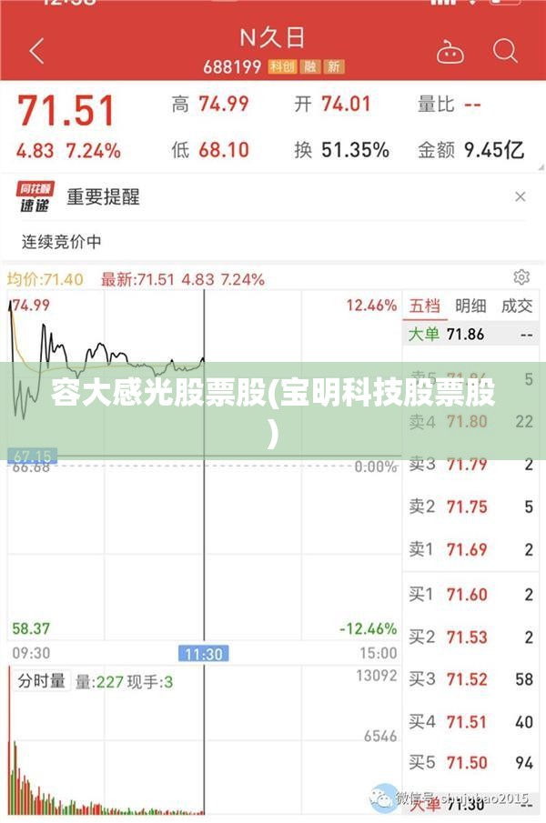 容大感光股票股(宝明科技股票股)