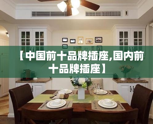 【中国前十品牌插座,国内前十品牌插座】