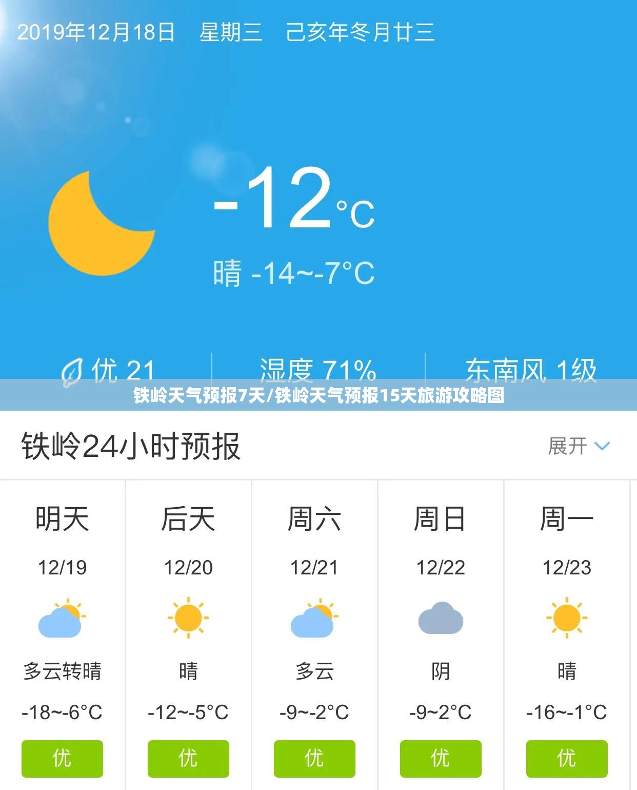 铁岭天气预报7天/铁岭天气预报15天旅游攻略图 铁岭天气预报7天/铁岭天气预报15天旅游攻略图