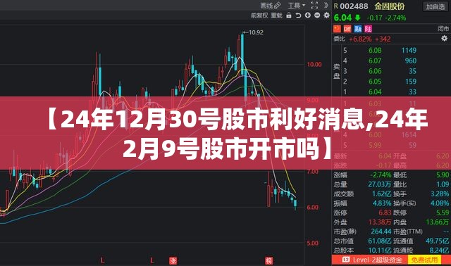 【24年12月30号股市利好消息,24年2月9号股市开市吗】