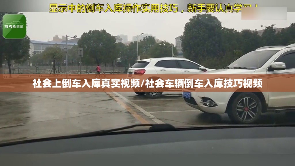 社会上倒车入库真实视频/社会车辆倒车入库技巧视频