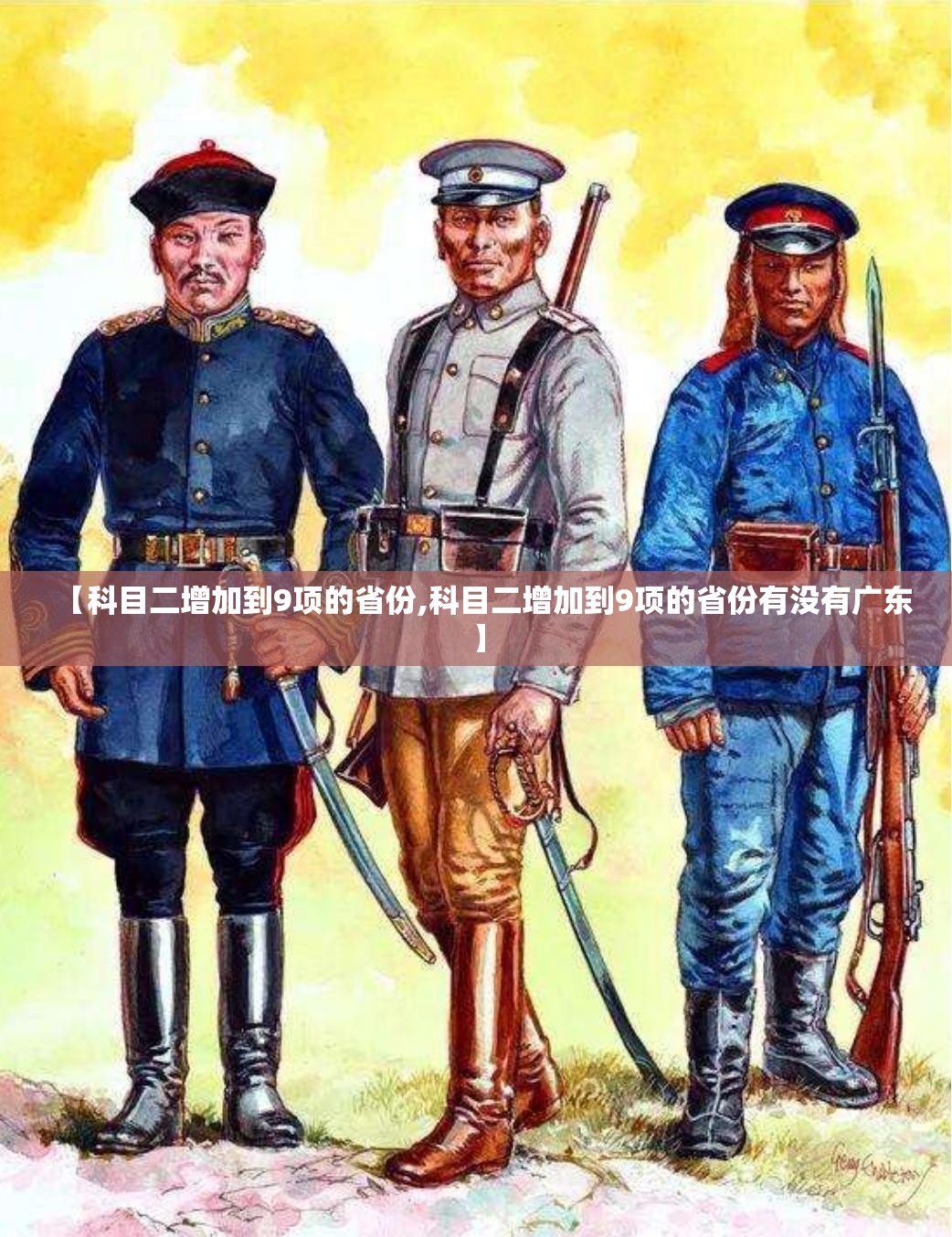 【科目二增加到9项的省份,科目二增加到9项的省份有没有广东】