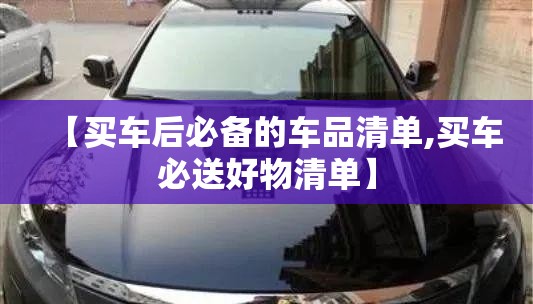 【买车后必备的车品清单,买车必送好物清单】